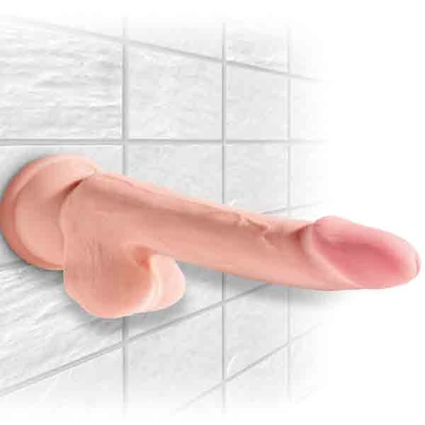 A-consolador King Cock Plus 6,5 Triple Densidad Con Bolas - imagen 3