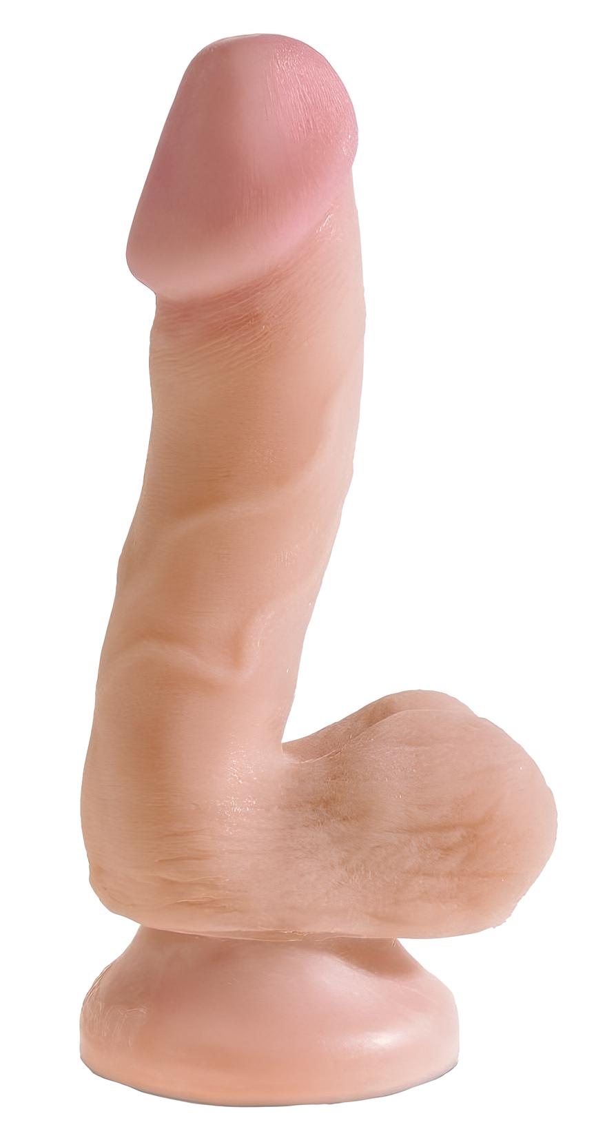 Consolador Realista King Cock Dual Balls 6 - imagen 1