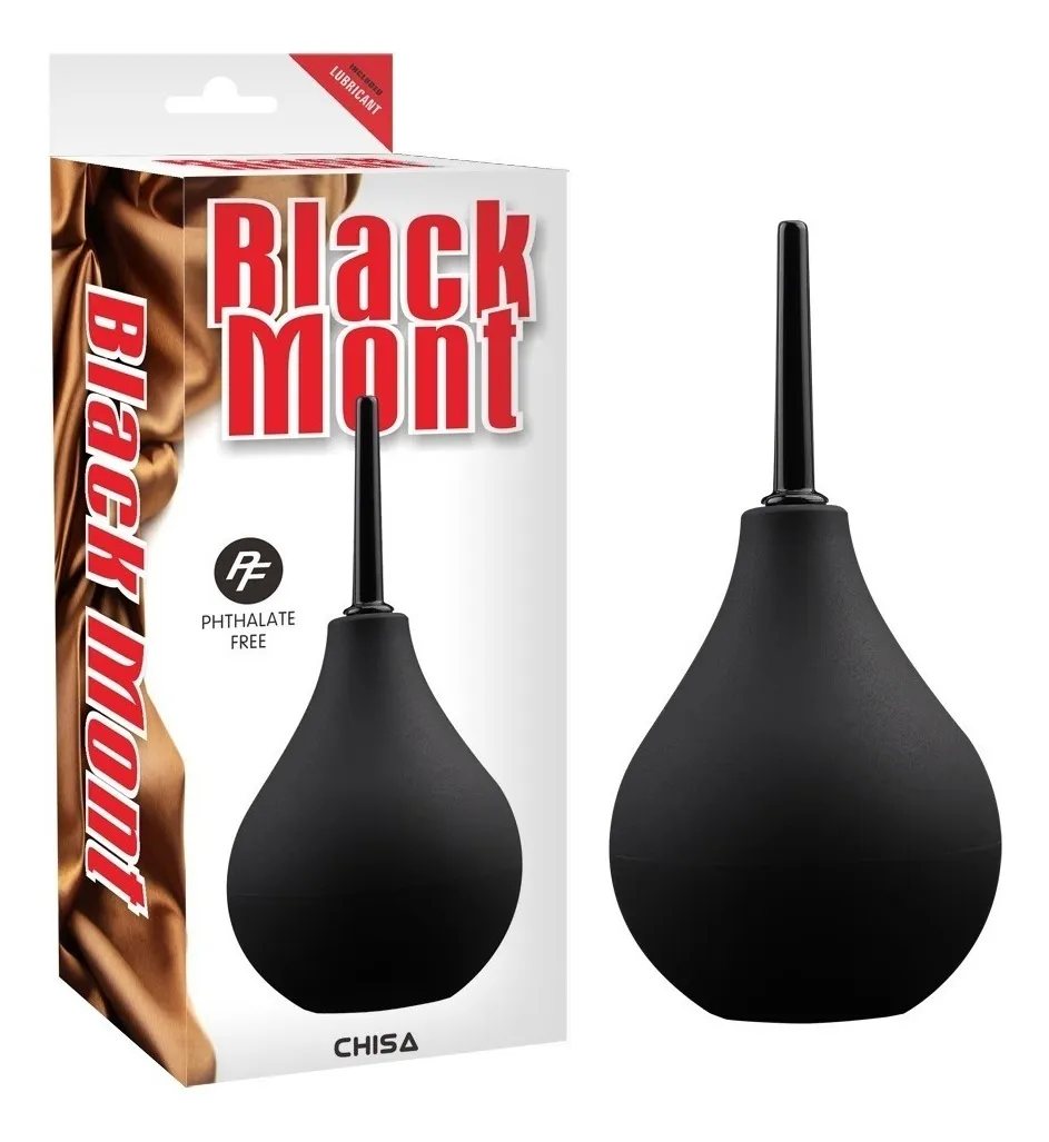 Estimulador Limpieza Enema Black Mont - imagen 2