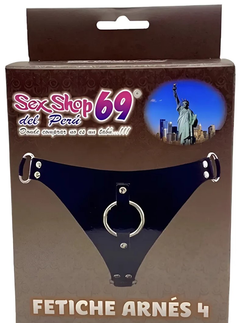 Fetish Arnes 4 Cuero Con Argolla - imagen 1