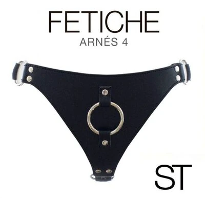 Fetish Arnes 4 Cuero Con Argolla - imagen 2