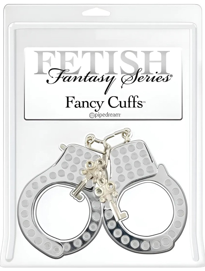 Fetish Cuffs de Lujo Plateado - imagen 1