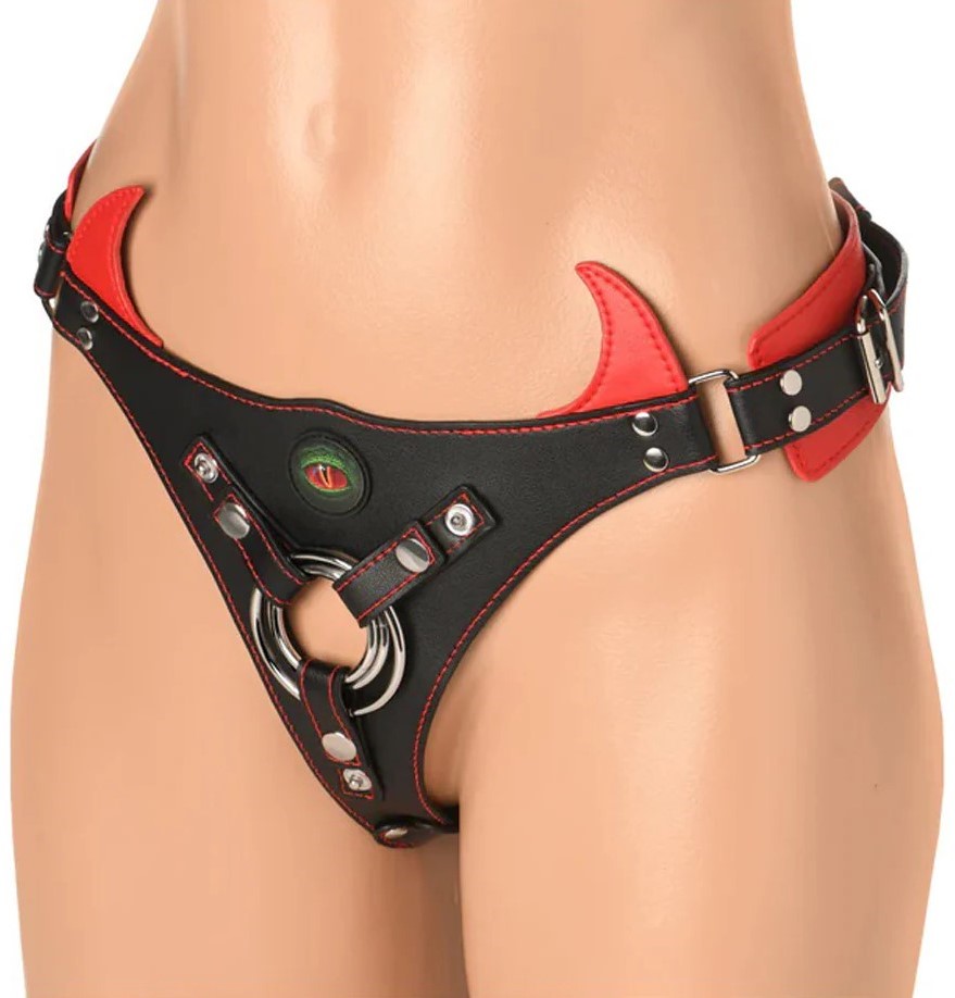 Arnes Con Correa Horny Rojo - imagen 3