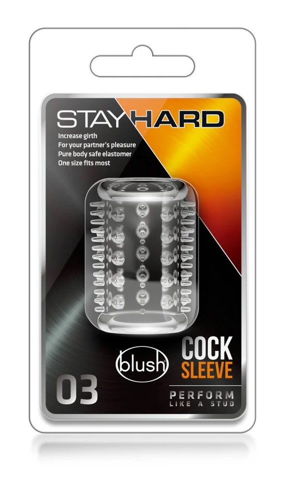 FUNDA PARA MIEMBRO – TRANSPARENTE  - imagen 1