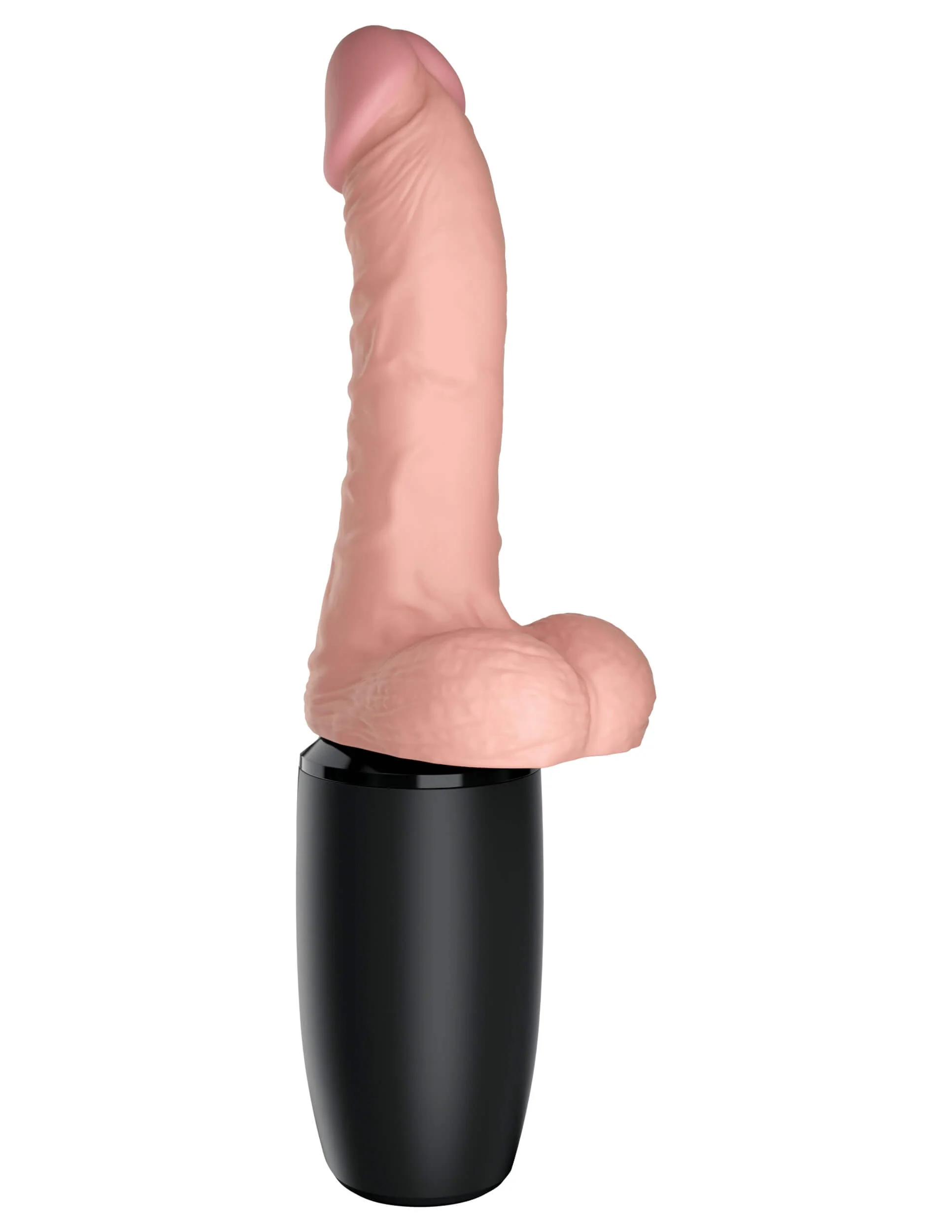 Vibrador Realista King Cock Plus 6.5 Gallo Empujador - imagen 1