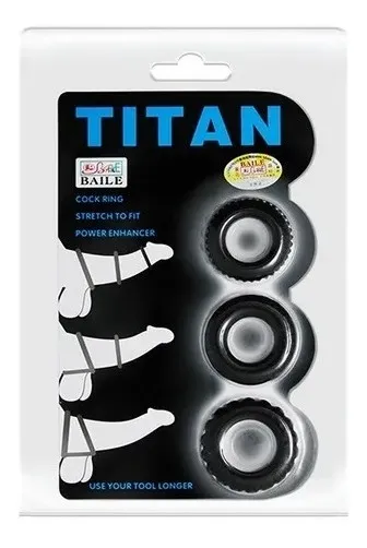 Kit Anillos Peneanos Titan Ring - imagen 1