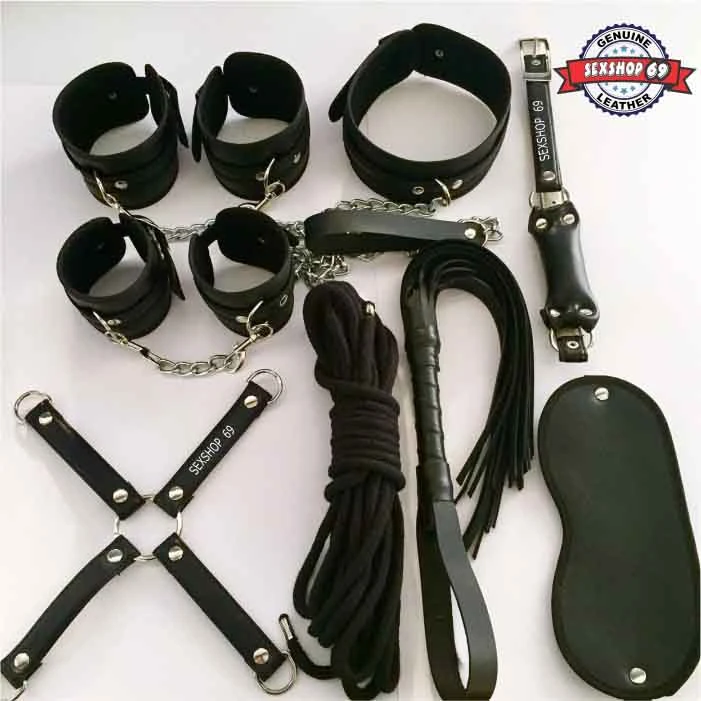 Kit Completo Sado Bondage Negro - imagen 1