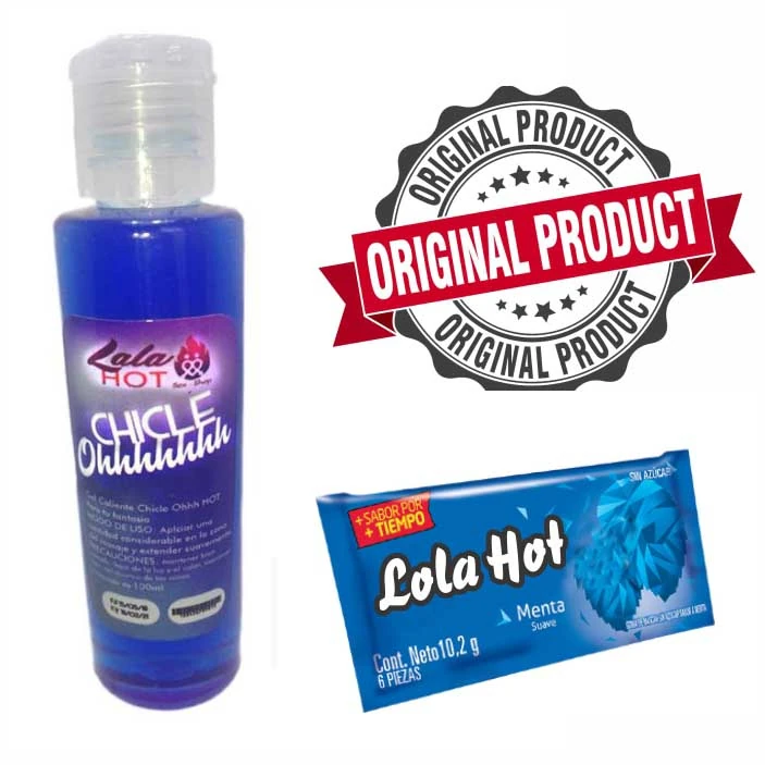 Lubricante Sabor Chicle Ohhhhhh - imagen 1