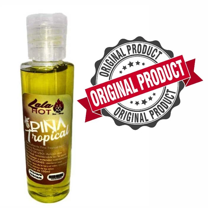Lubricante Hot Sabor Piña Tropical - imagen 2