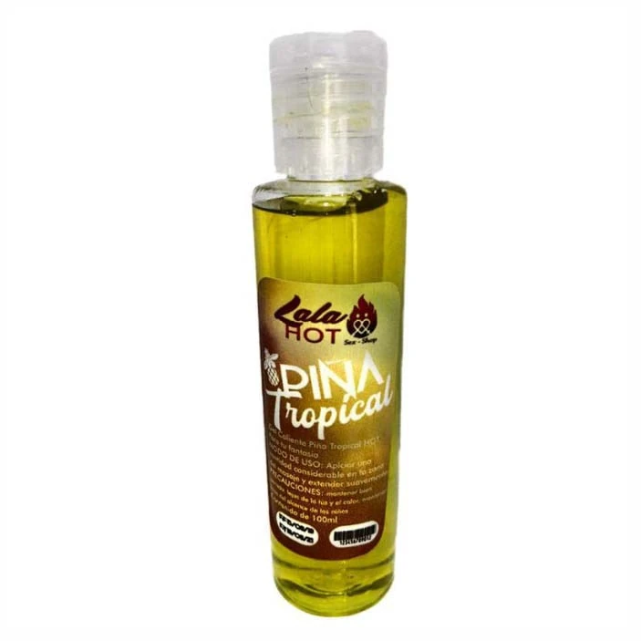 Lubricante Hot Sabor Piña Tropical - imagen 3