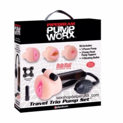 Acariciador Travel Trio Pump Worx - imagen 1