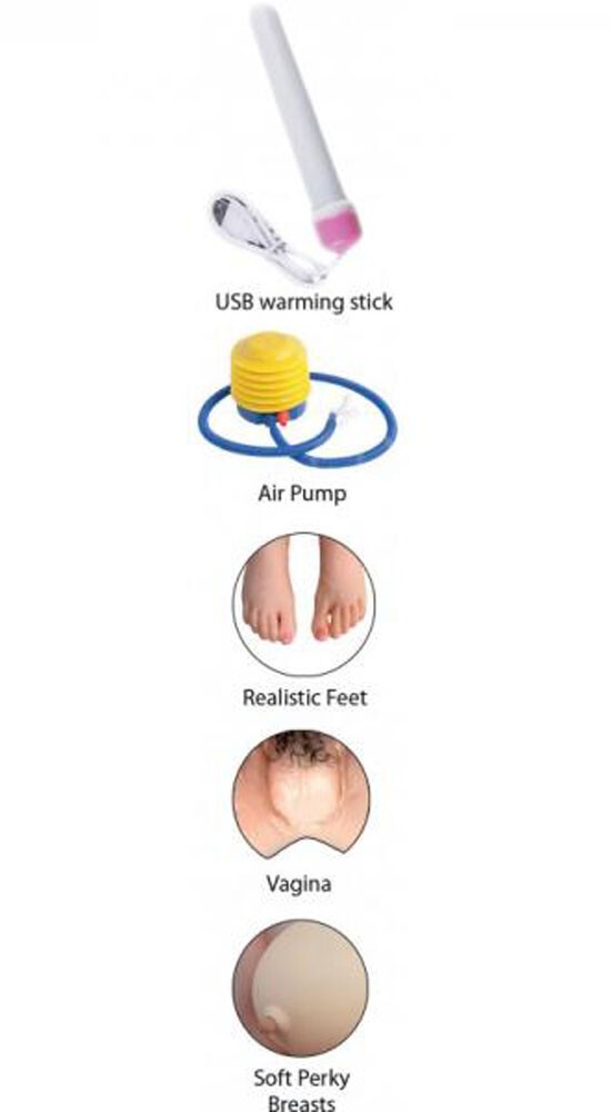 Muñeca Inflable Para Relaciones Tiffany  - imagen 3