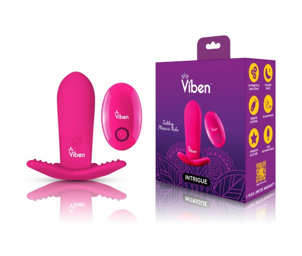 Vibrador Con Control Viben Panty Fucsia 10 Funciones - imagen 2