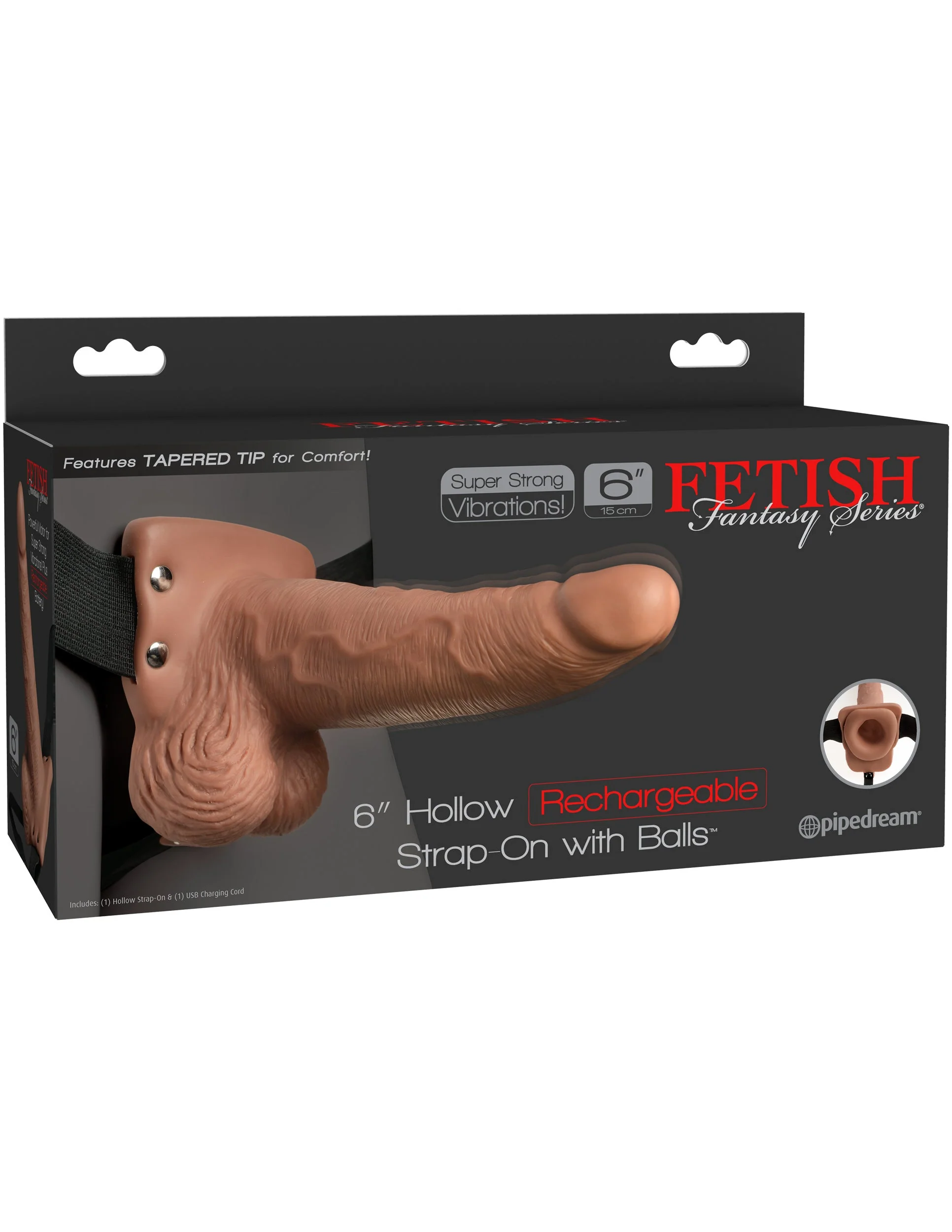 Protesis Realista Vibrador Fetish Fantasy 6 Control Remoto - imagen 2