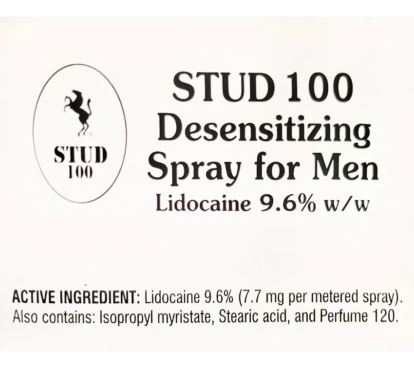 Retardante Spray Stud 100 Dorado - imagen 3