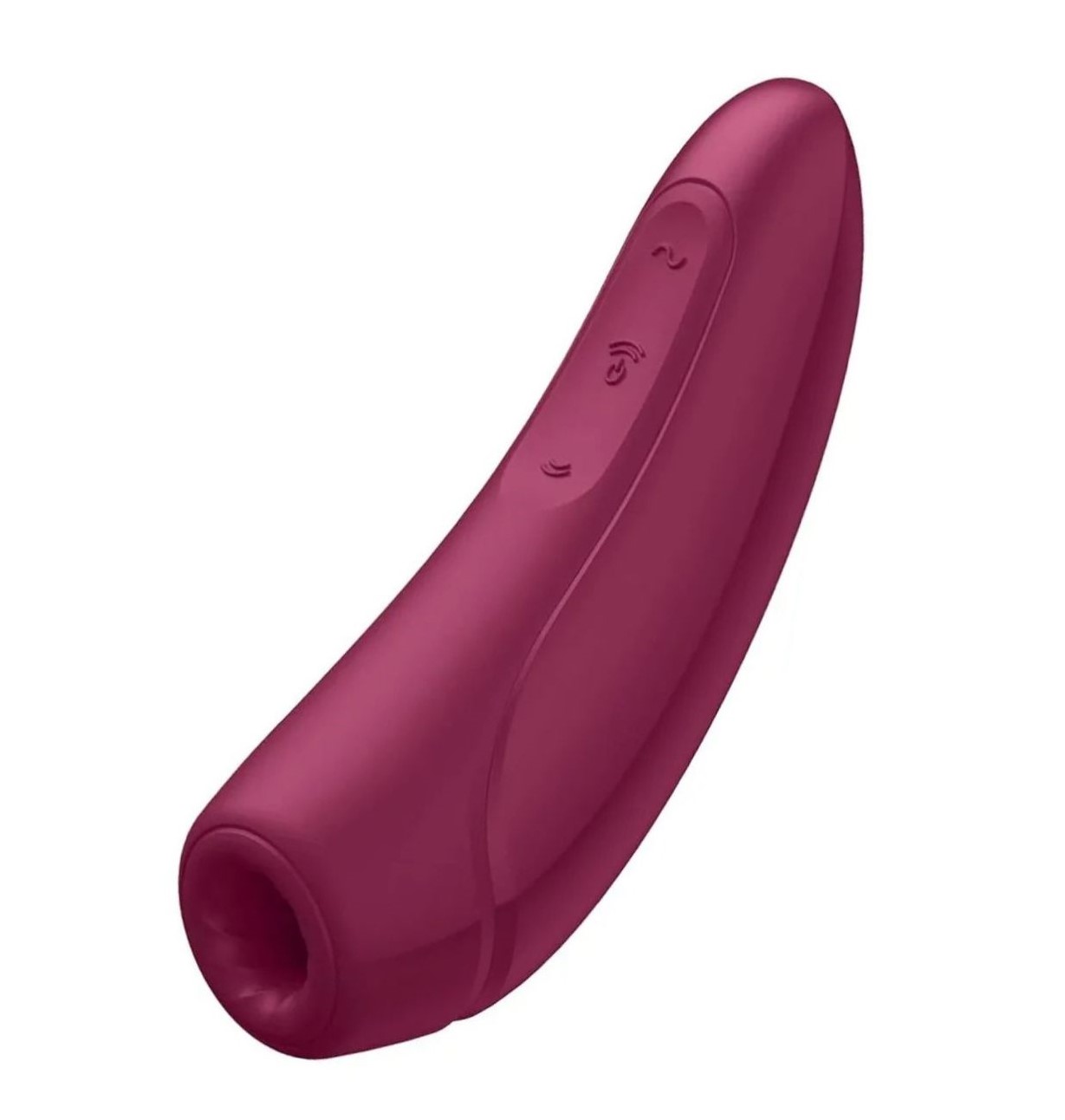 Vibrador Clitoral Satisfyer Inteligente Curvo 1 Rojo - imagen 1