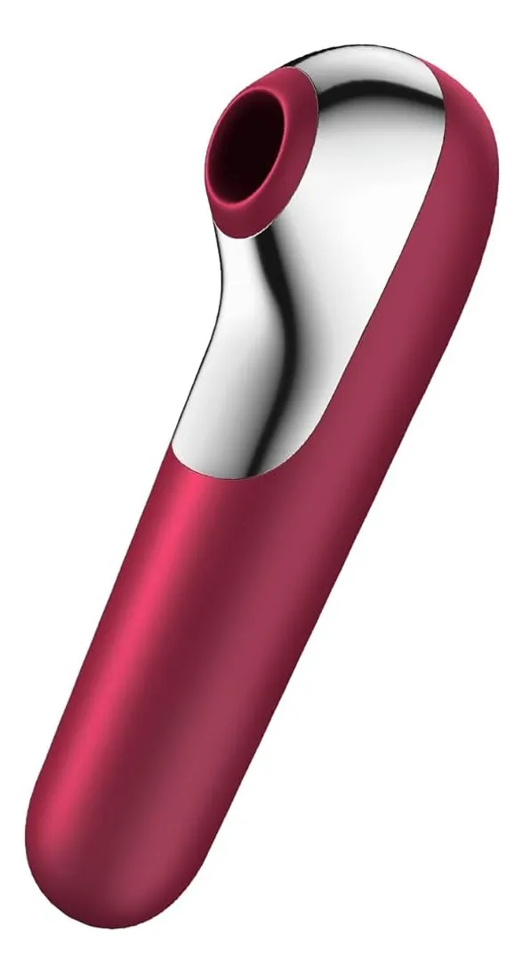 Vibrador Clitoral Satisfyer Dual Love Rojo - imagen 1