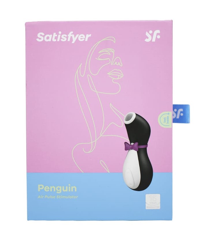 Vibrador Clitoral Satisfyer Modelo Pinguino Negro - imagen 2