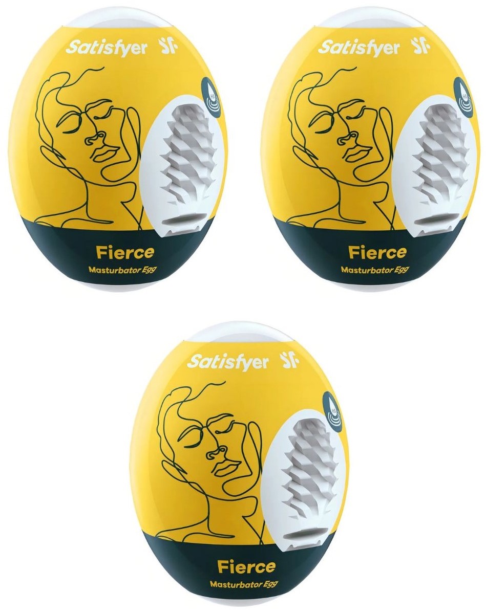 Set 3 Piezas Huevo Masturbador - imagen 1