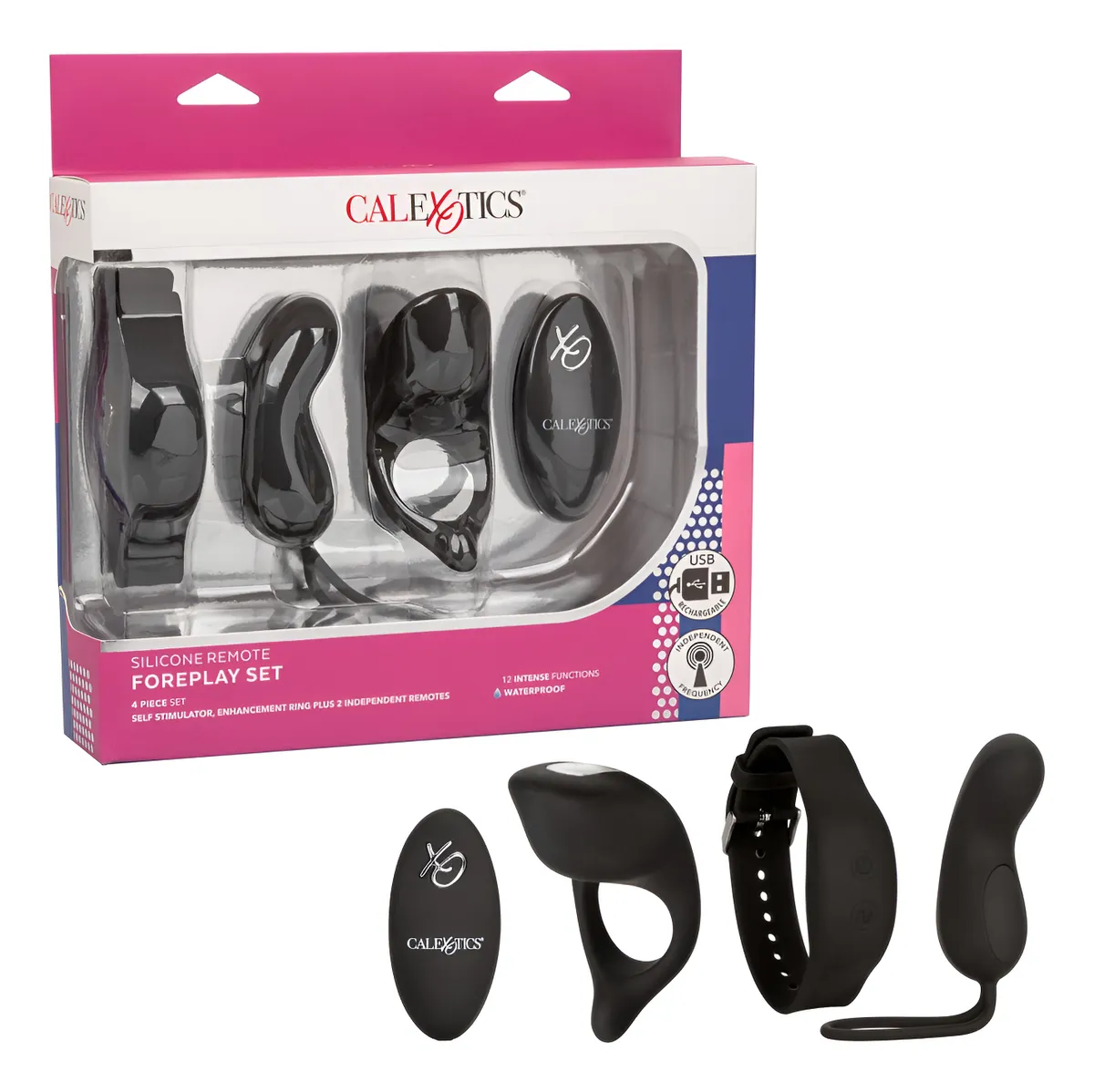 Vibradores Inalámbricos Set de Juegos Foreplay - imagen 2