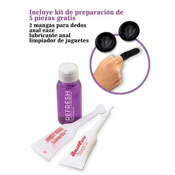 Vibrador Auto Expulsor Negro - imagen 2