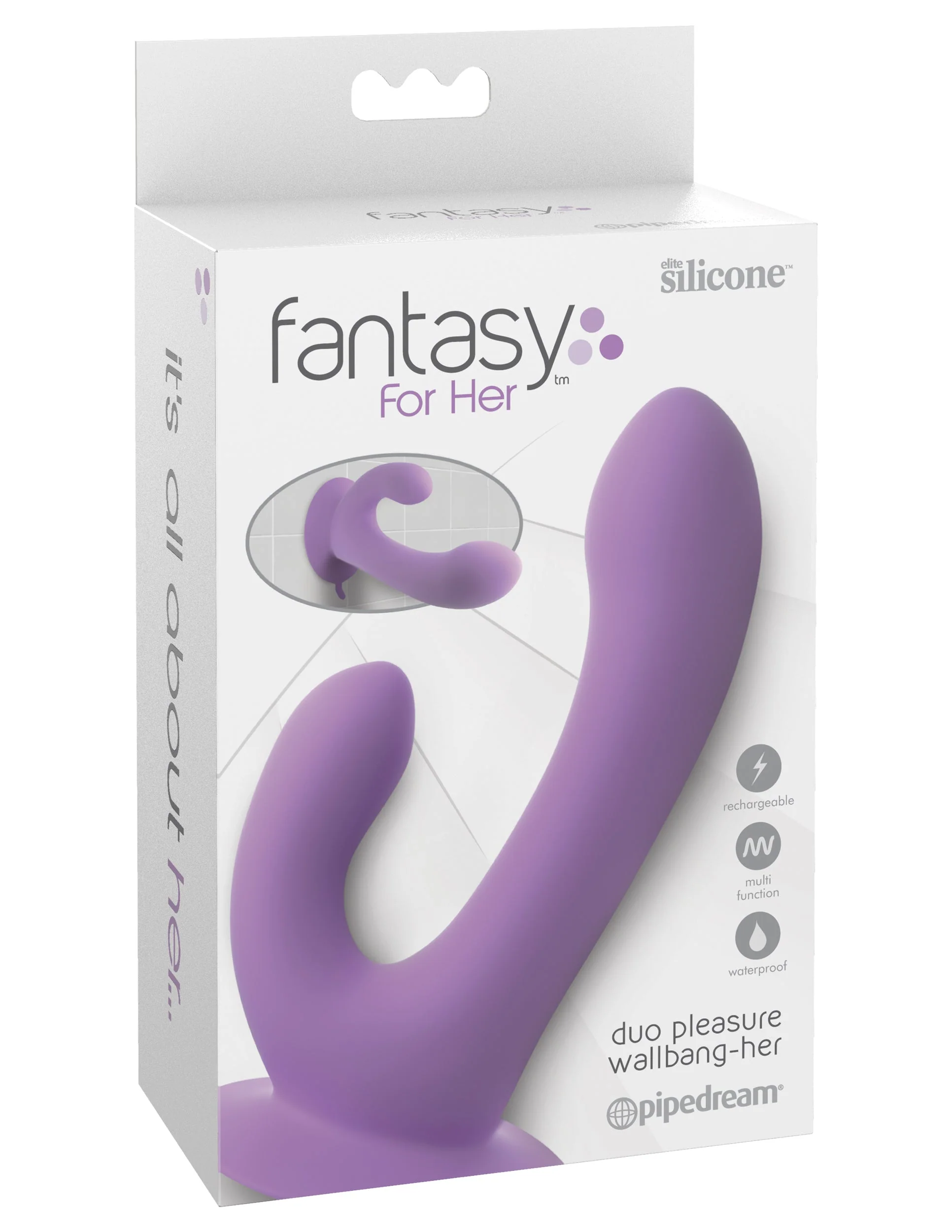 Vibrador Realista Fantasy Doble Placer Purpura - imagen 2