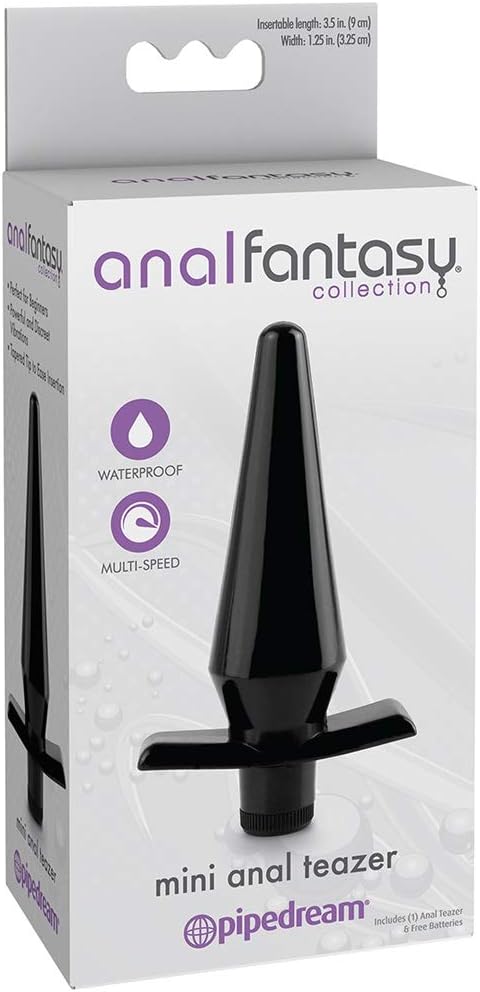 Vibrador Anal Mini Teazer Negro - imagen 1