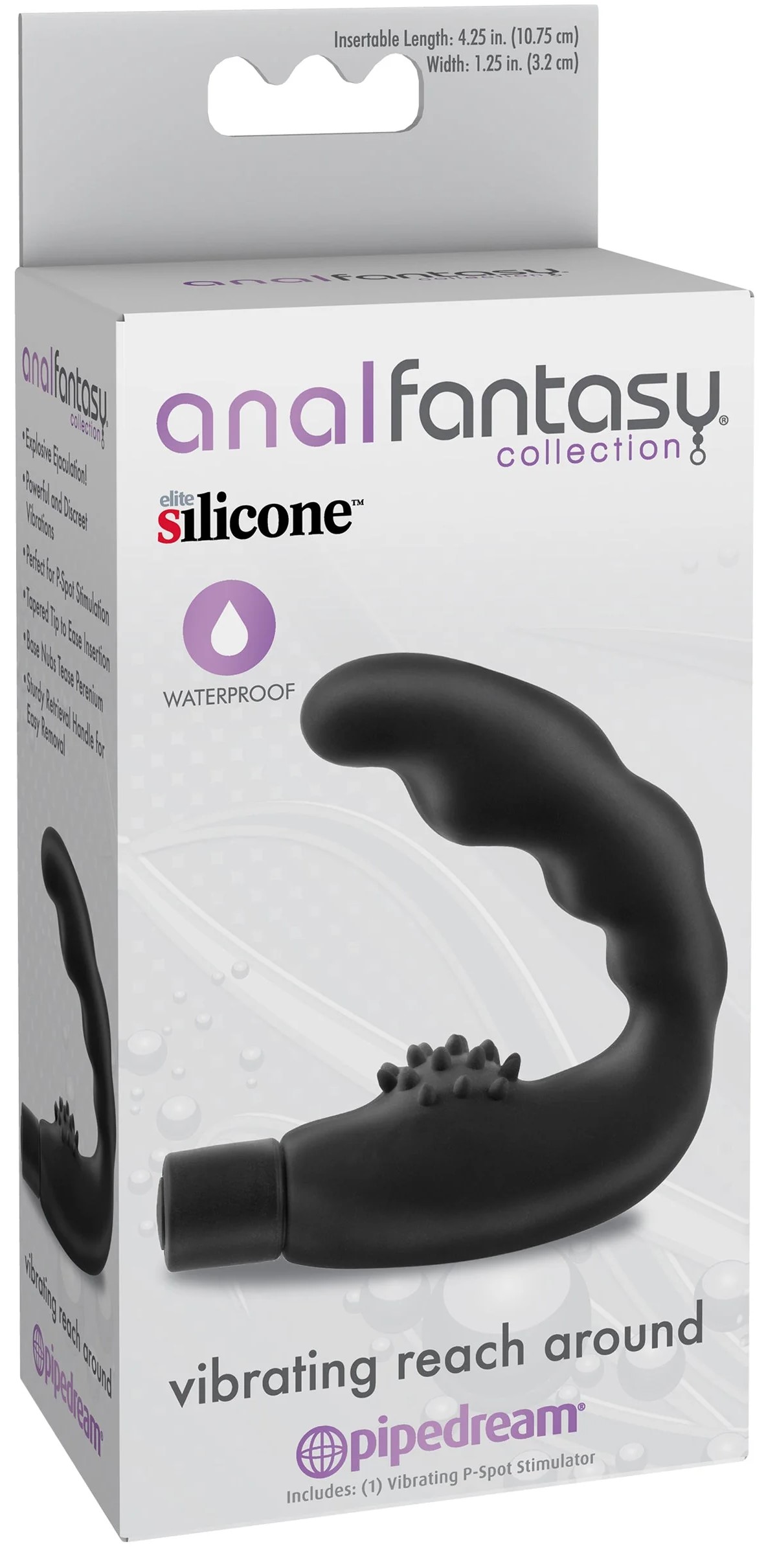Vibrador Prostatico Fantasy Silicona Punto g - imagen 1