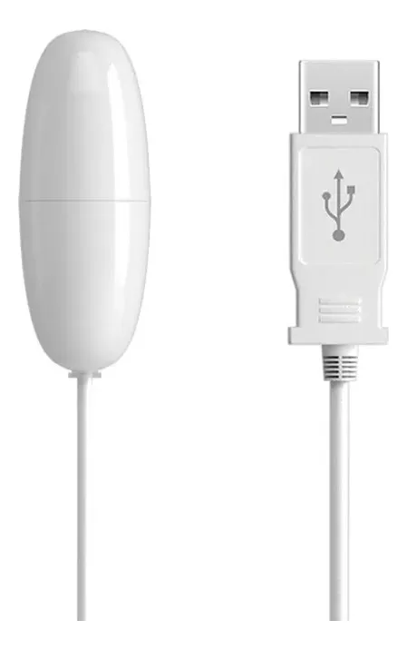 Vibrador Blanco Sexy ¡usb Bala! - imagen 2