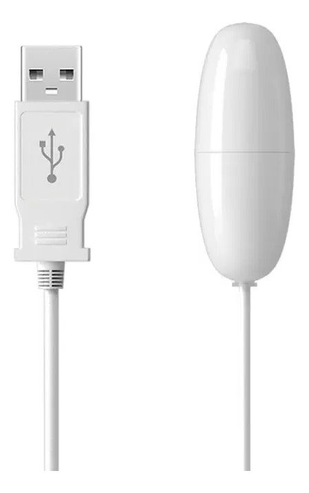 Vibrador Blanco Sexy ¡usb Bala! — miniatura 5