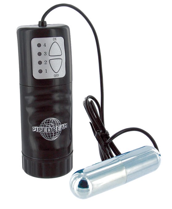 Vibrador Control Remoto Silver Bullet Negro - imagen 2