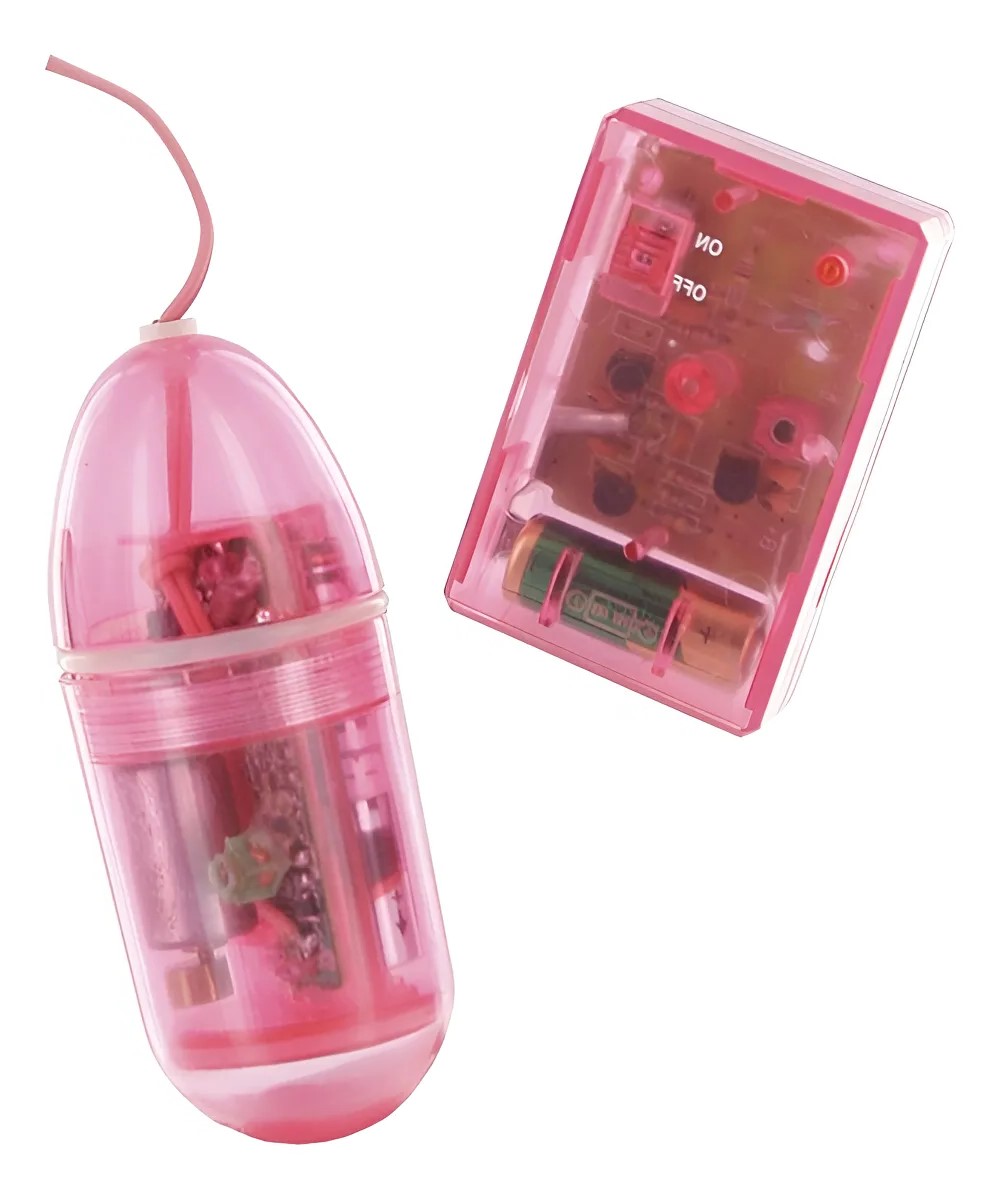 Vibrador Clitoral Waterproof Bullet Rojo - imagen 3