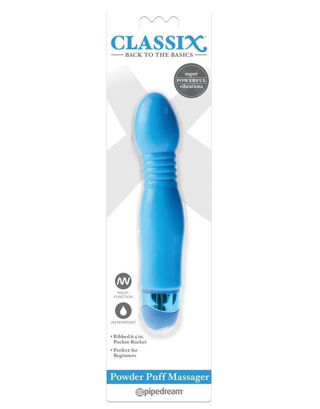 Vibrador Realista Classix Power Masajeador Blue - imagen 2
