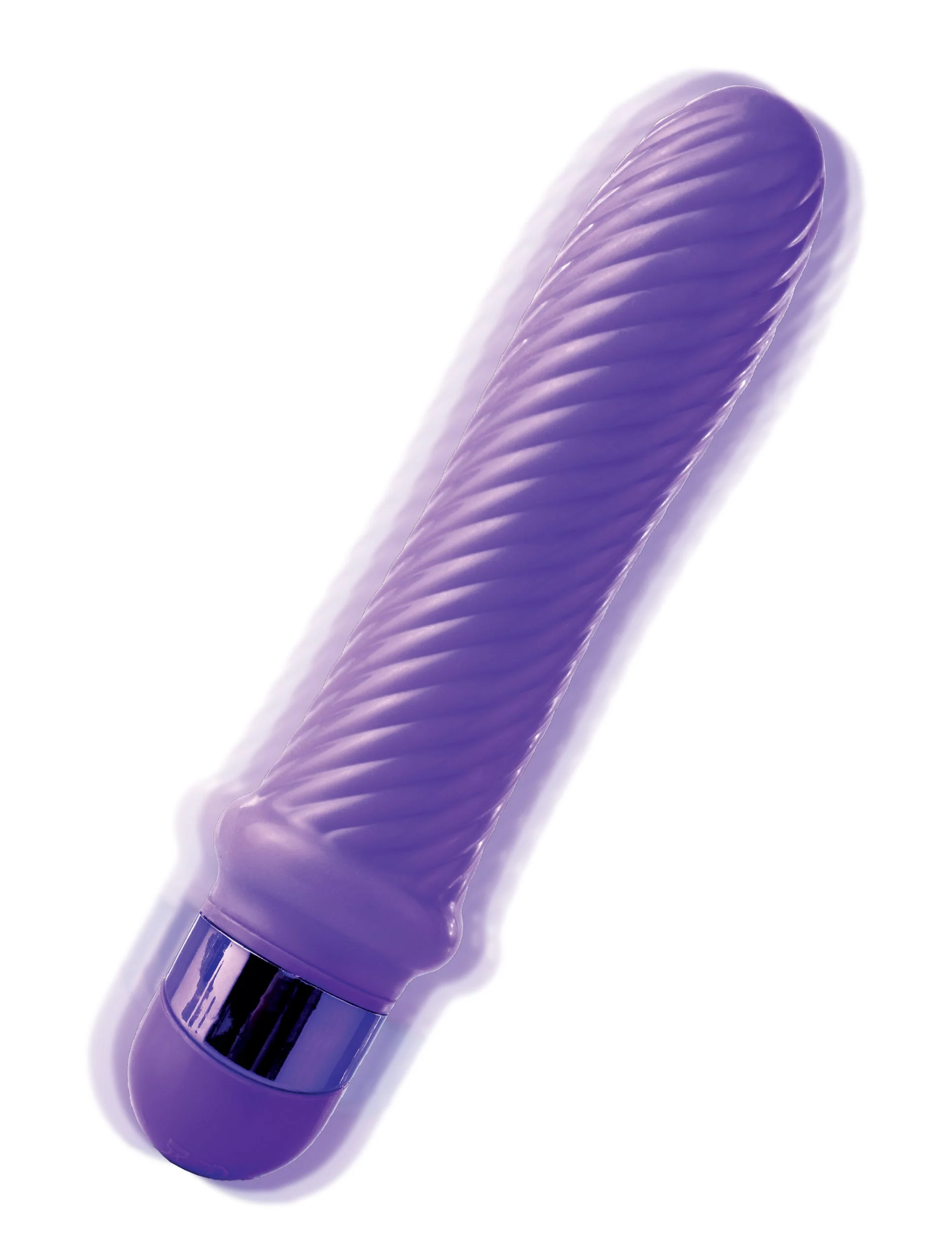 Vibrador Realista Classix Remolino Morado - imagen 3