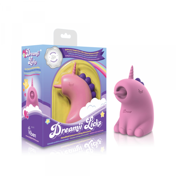 VIBRADOR CLITORAL DE UNICORNIO DREAMII LICKS  - imagen 2