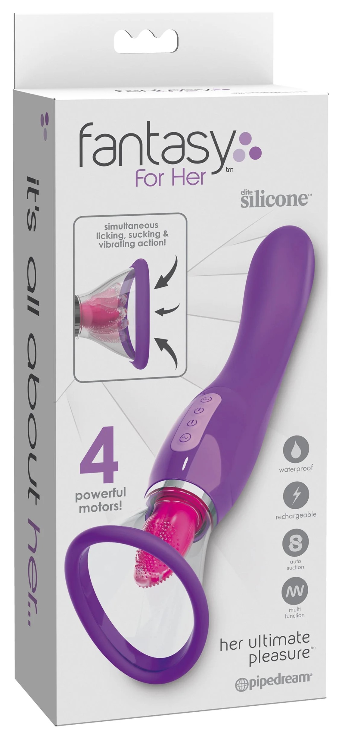 Vibrador Clitoral Fantasy (Ella) - imagen 1