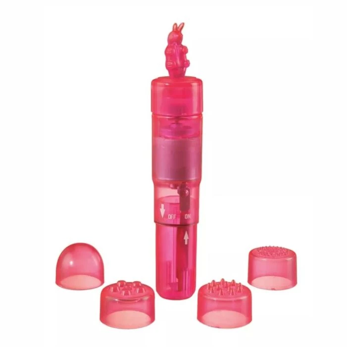 Vibrador Granos Bunny Rosado - imagen 2