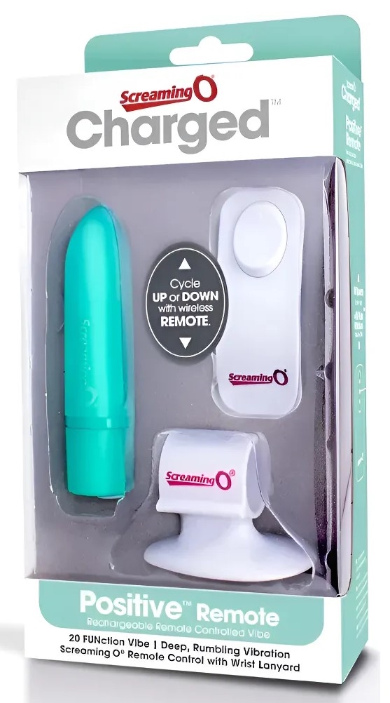 Vibrador Inalambrico Positive Charged Kiwi - imagen 1