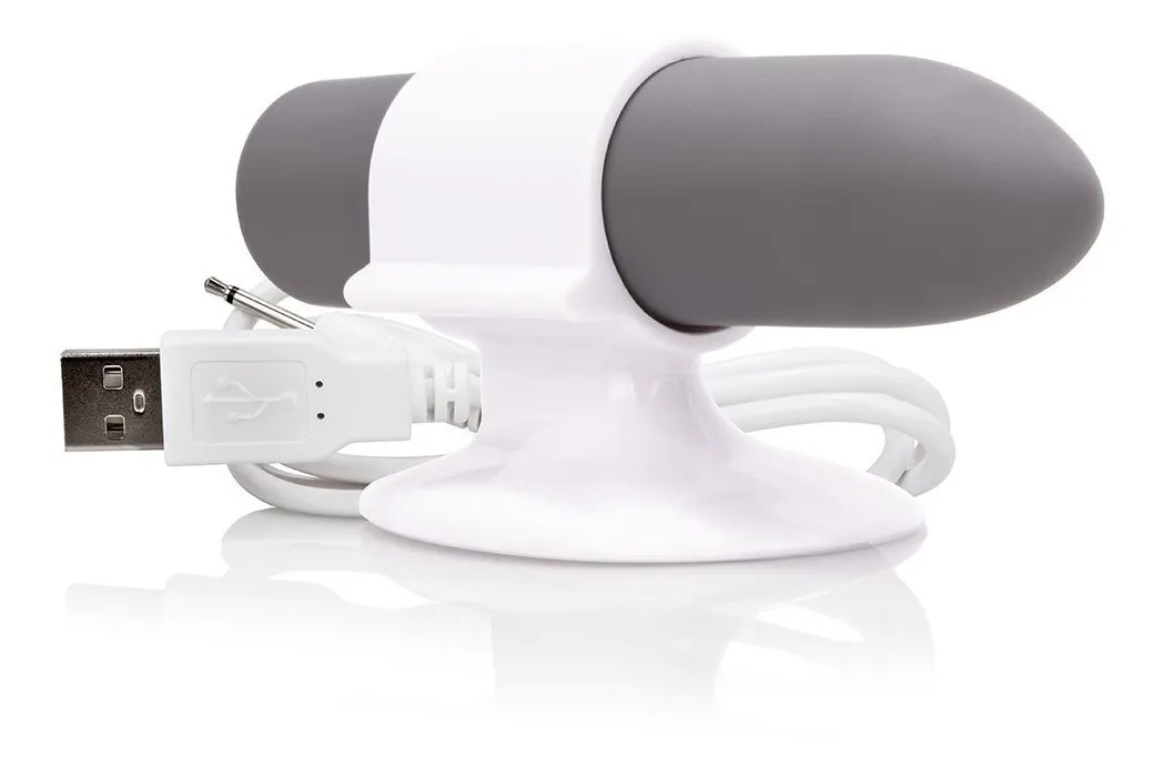 Vibrador Inalambrico Charged Grey - imagen 3