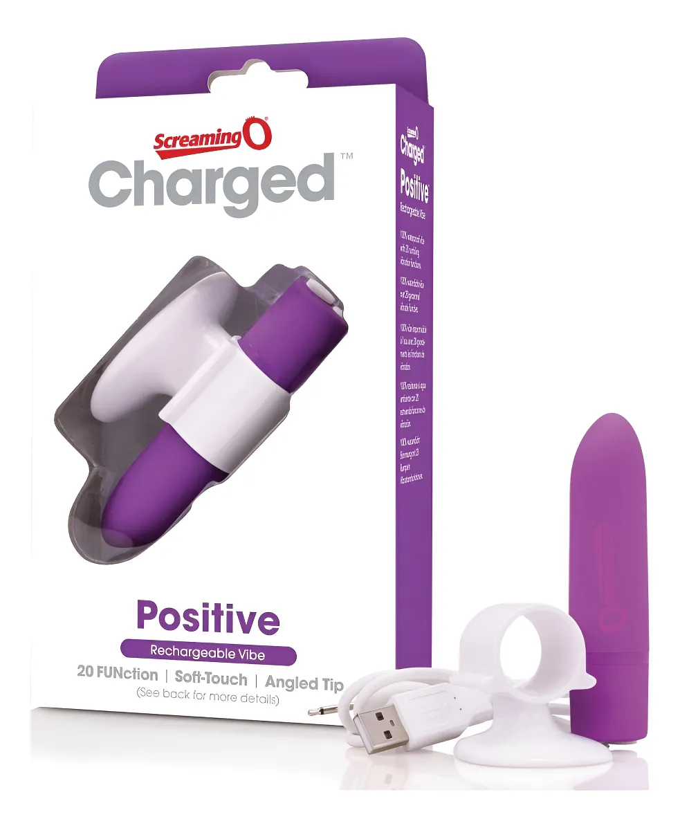 Vibrador Inalambrico Charged Purpura - imagen 2