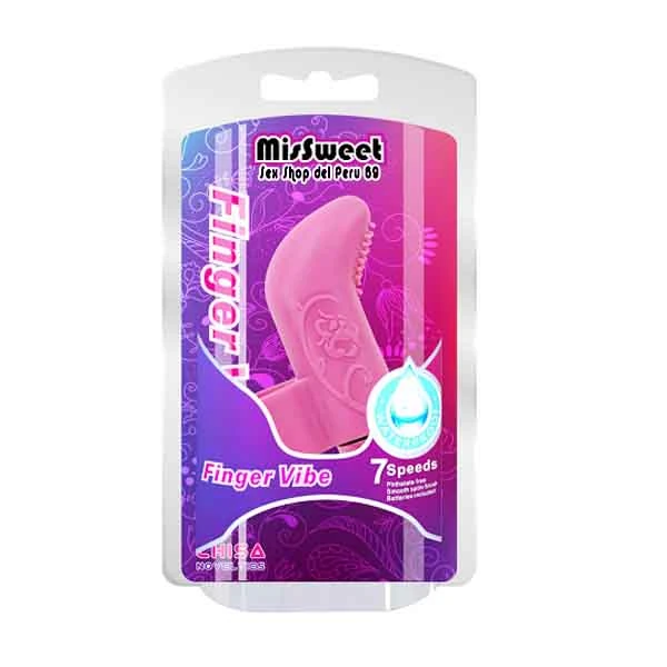 Vibrador Clitoral Misseweet Finger Rosa - imagen 1