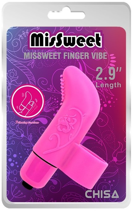 Vibrador Clitoral Misseweet Finger Rosa - imagen 1