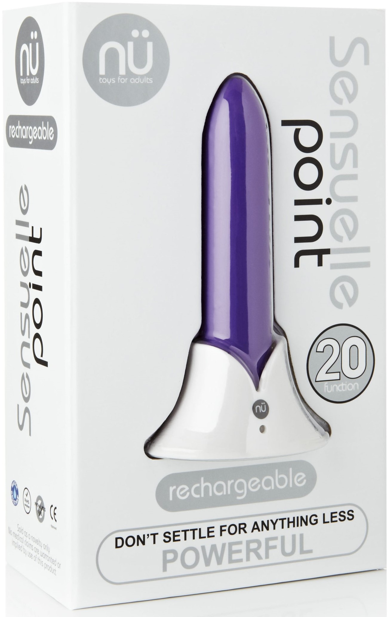 Vibrador Orgásmico Sensuelle nu 20 Morado - imagen 1