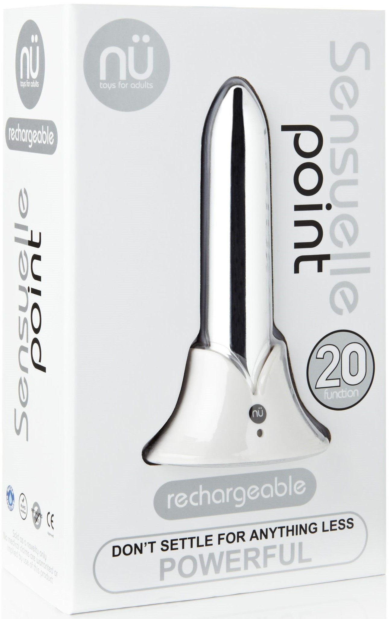 Vibrador Clitoral Sensuelle nu 20 Plata - imagen 1