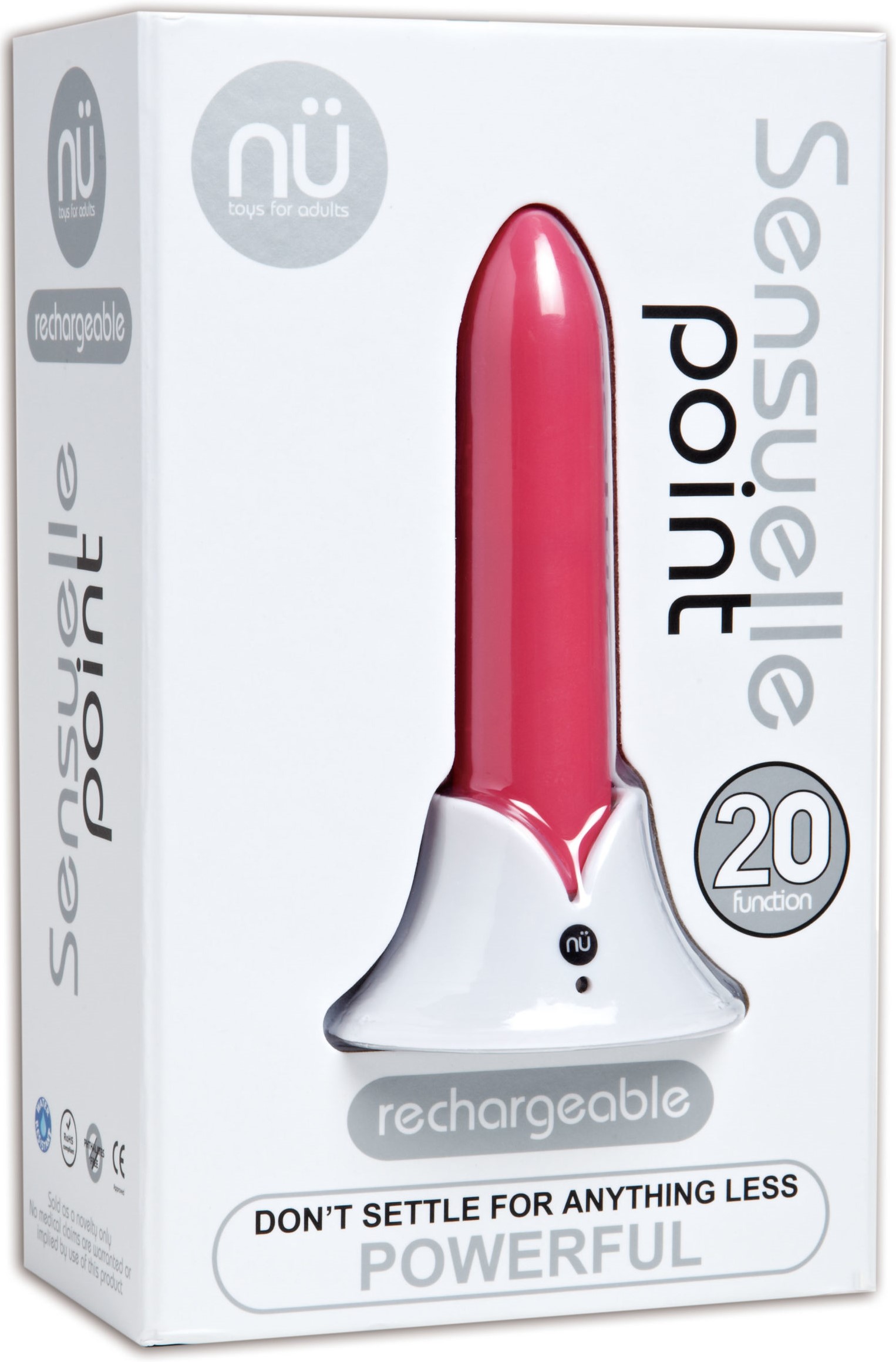 Vibrador Clitoral Sensuelle nu 20 Rojo - imagen 1