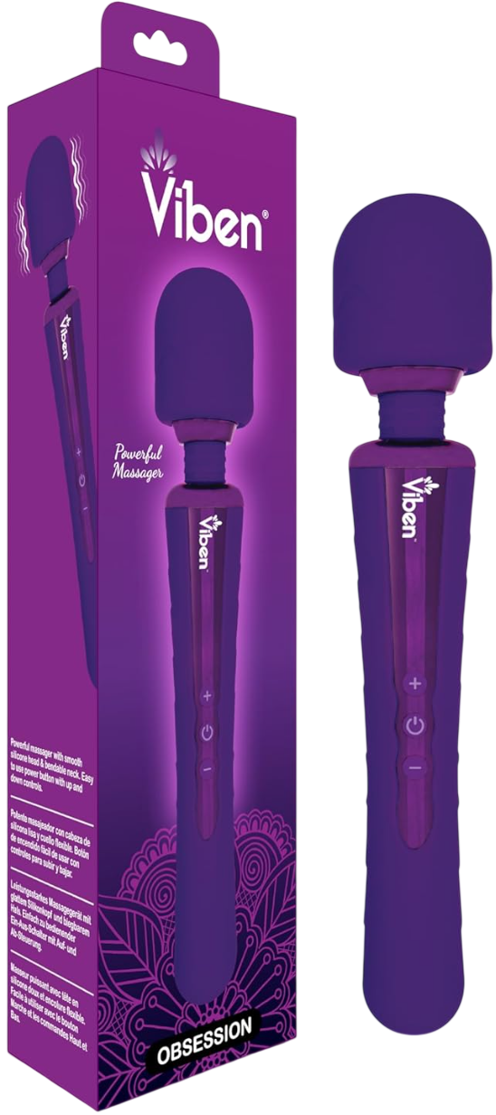 Vibrador Viben Varita Masajeador Morado - imagen 1