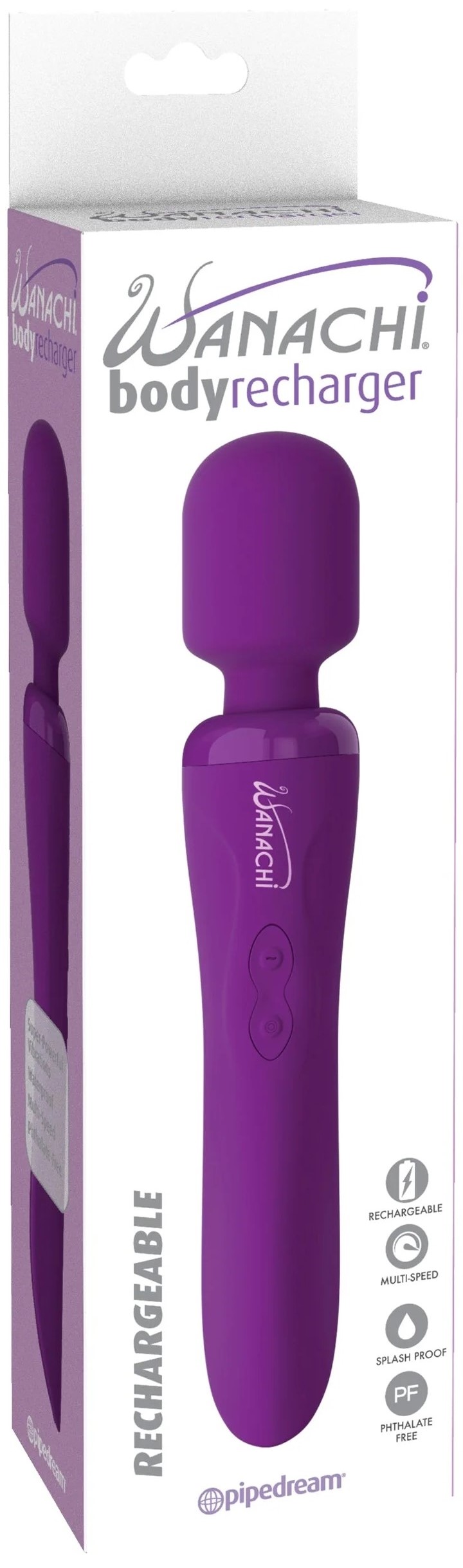 Vibrador Clitoral Wanachi Body Violeta - imagen 1