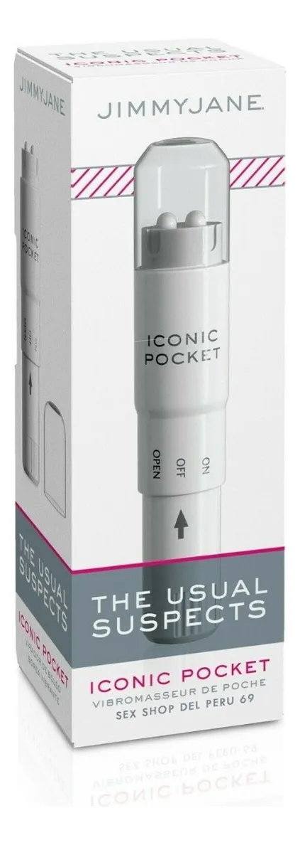 Vibrador Clitoral de Bolsillo Pocket Blanco - imagen 2