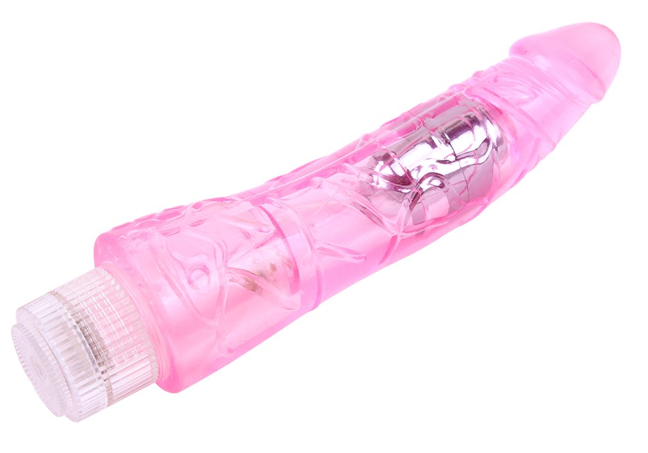 Vibrador Realista Jelly Glitters mr Right - imagen 3