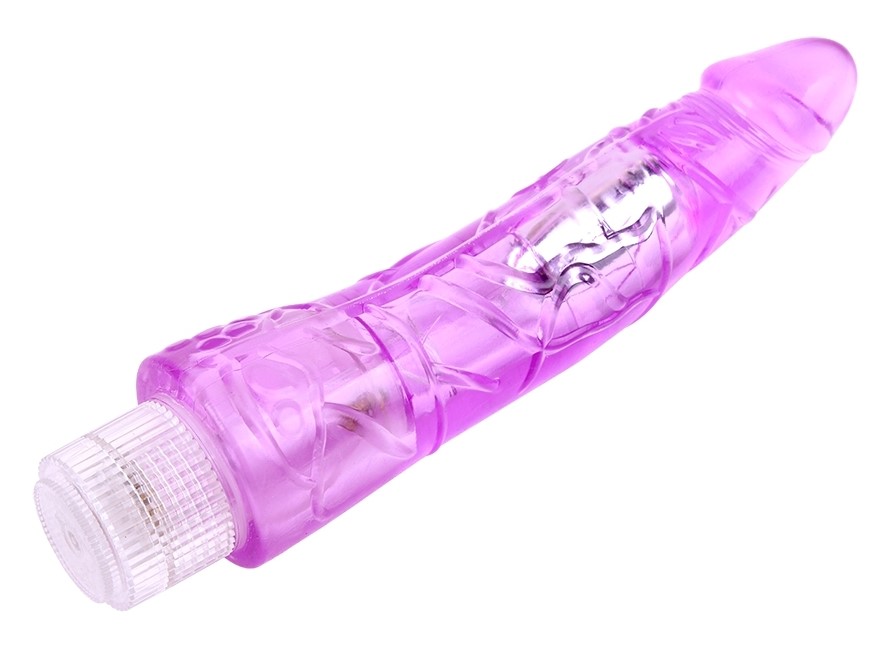 Vibrador Realista Jelly Glitters mr Right - imagen 3